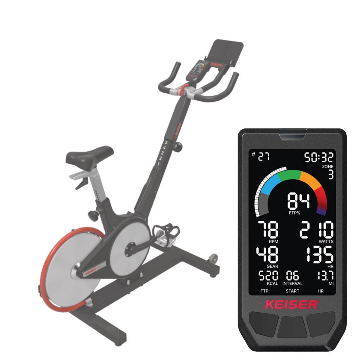 KEISER M3i Studio-Line Indoor Bike