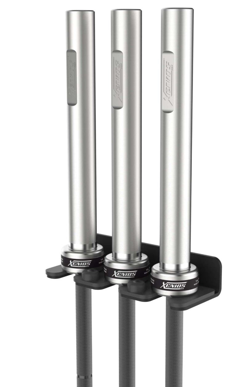 Xenios senkrechte Wandhalterung für Langhanteln