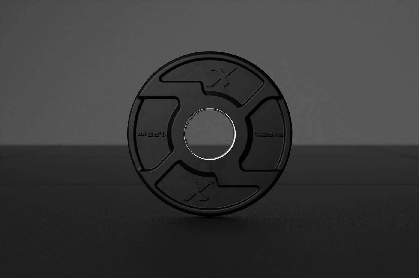 Xenios Black Rubber X-Grips Olympic Plate (SALE!)