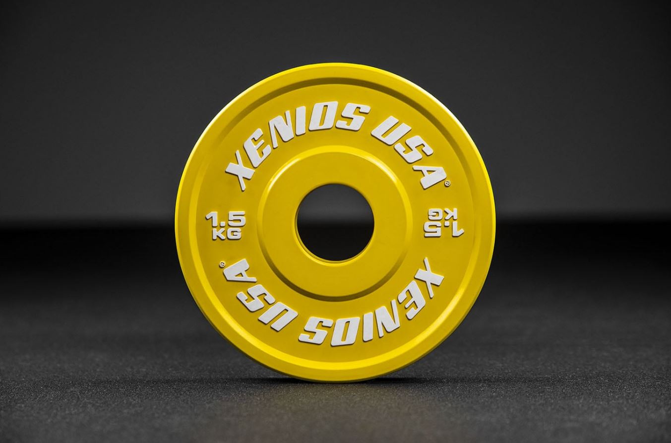 Xenios Mini Rubber Bumper Plates - Komplettset