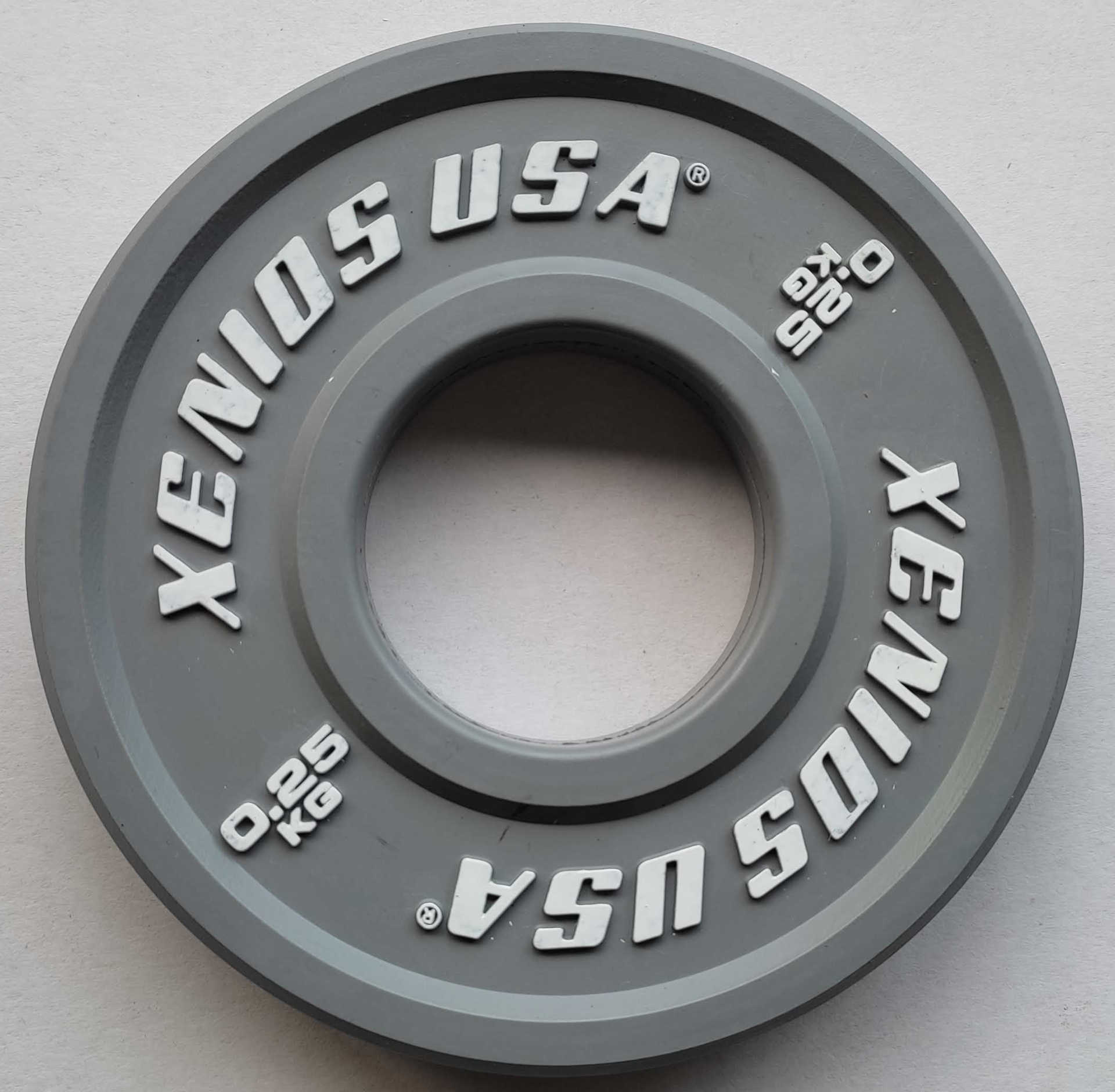 Xenios Mini Rubber Bumper Plate 0,25 kg (SALE!)