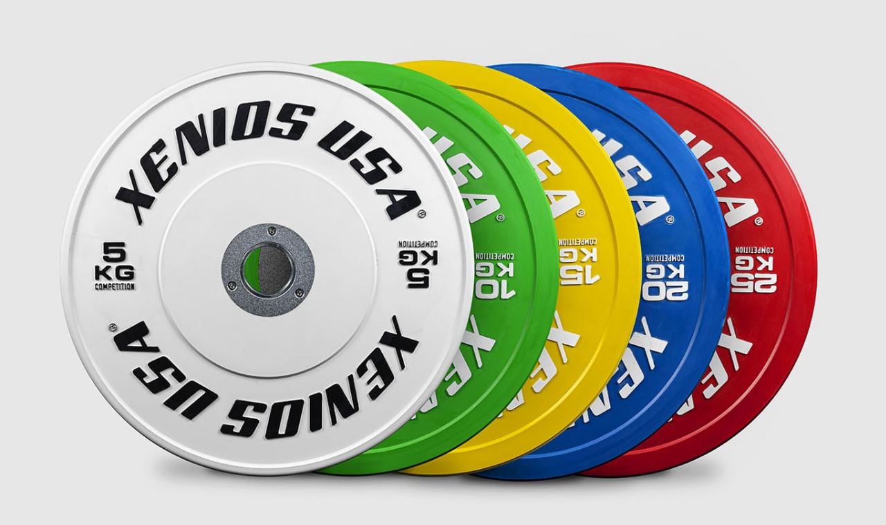 Xenios Competition Bumper Plates - Komplettset