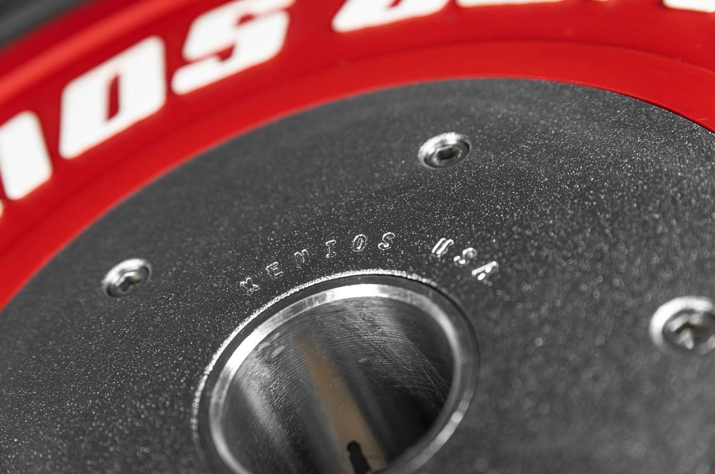 Xenios-Competition-Bumper-Plates-bei-pullsh9 Xenios Competition Bumper Plates - Komplettset