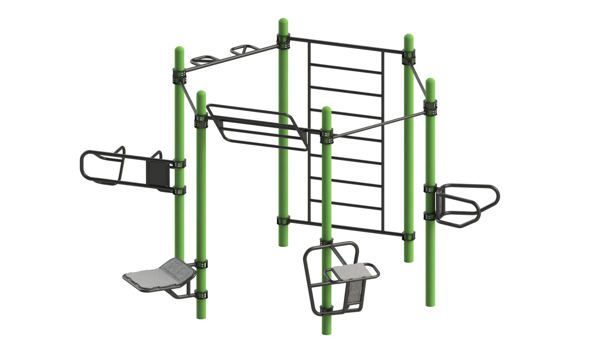 Outdoor Trainingsstation Functional HEX