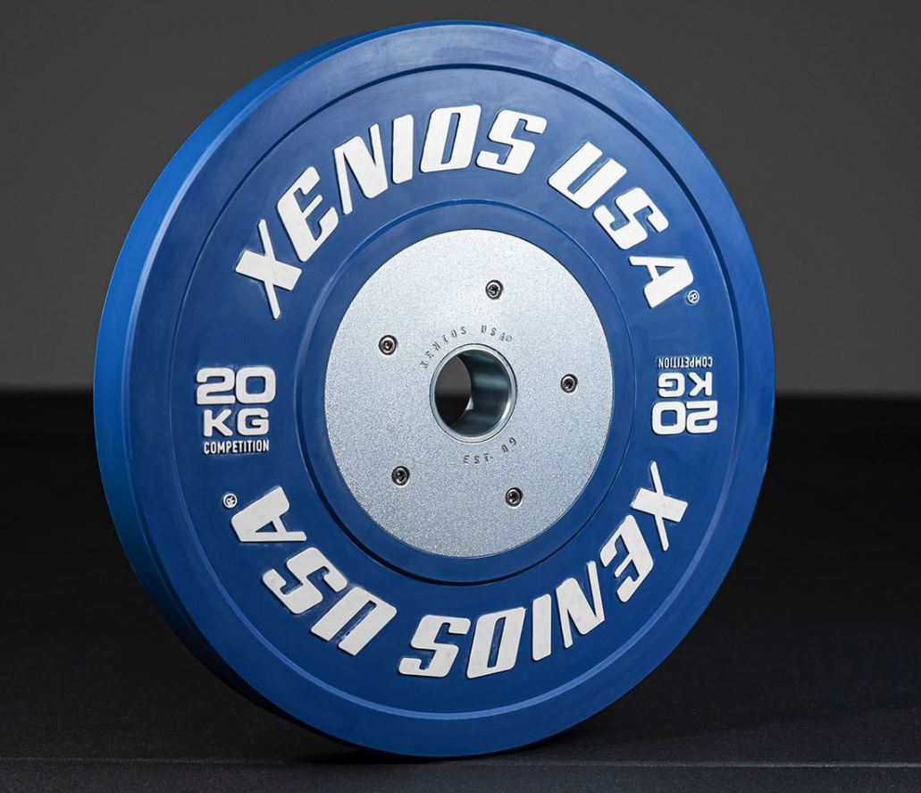 Xenios-Competition-Bumper-Plates-bei-pullsh5 Xenios Competition Bumper Plates - Komplettset