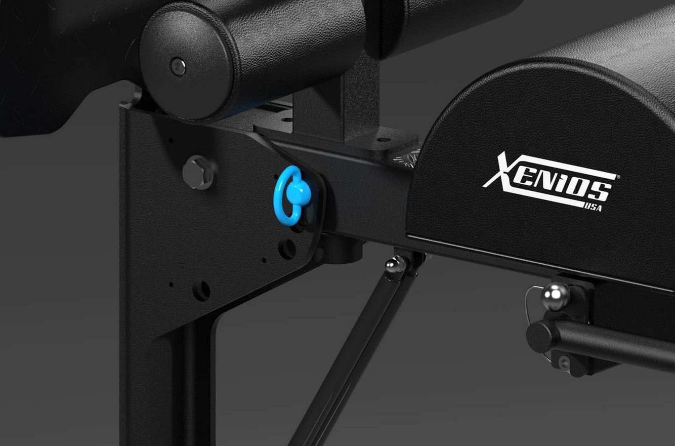 Xenios-Foldable-GHD-Bench-bei-pullsh10 Xenios Zusammenklappbare GHD-Bank
