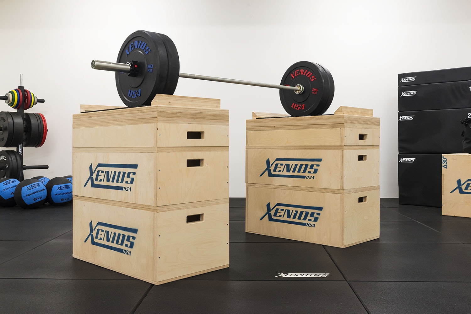 Xenios Jerk Blocks Set Holz