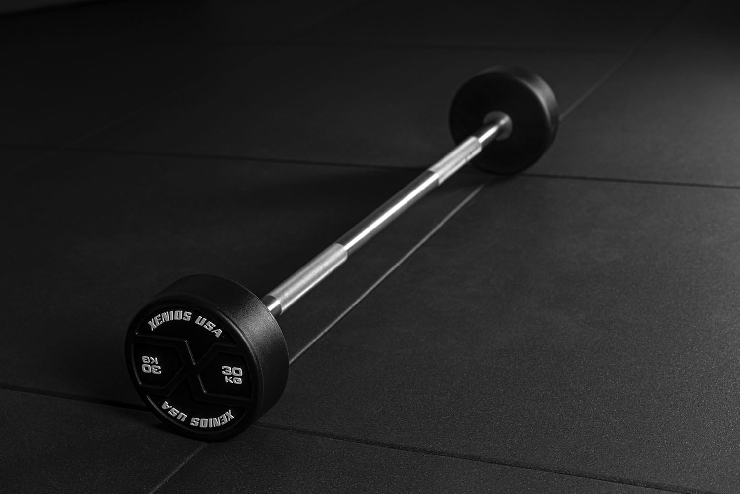 Xenios X-Grips Straight Barbell Set