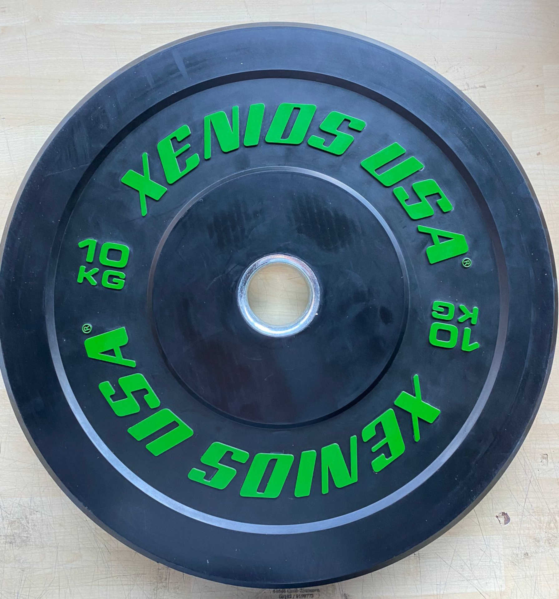 Xenios Training Bumper Plate 10 kg (SALE!)