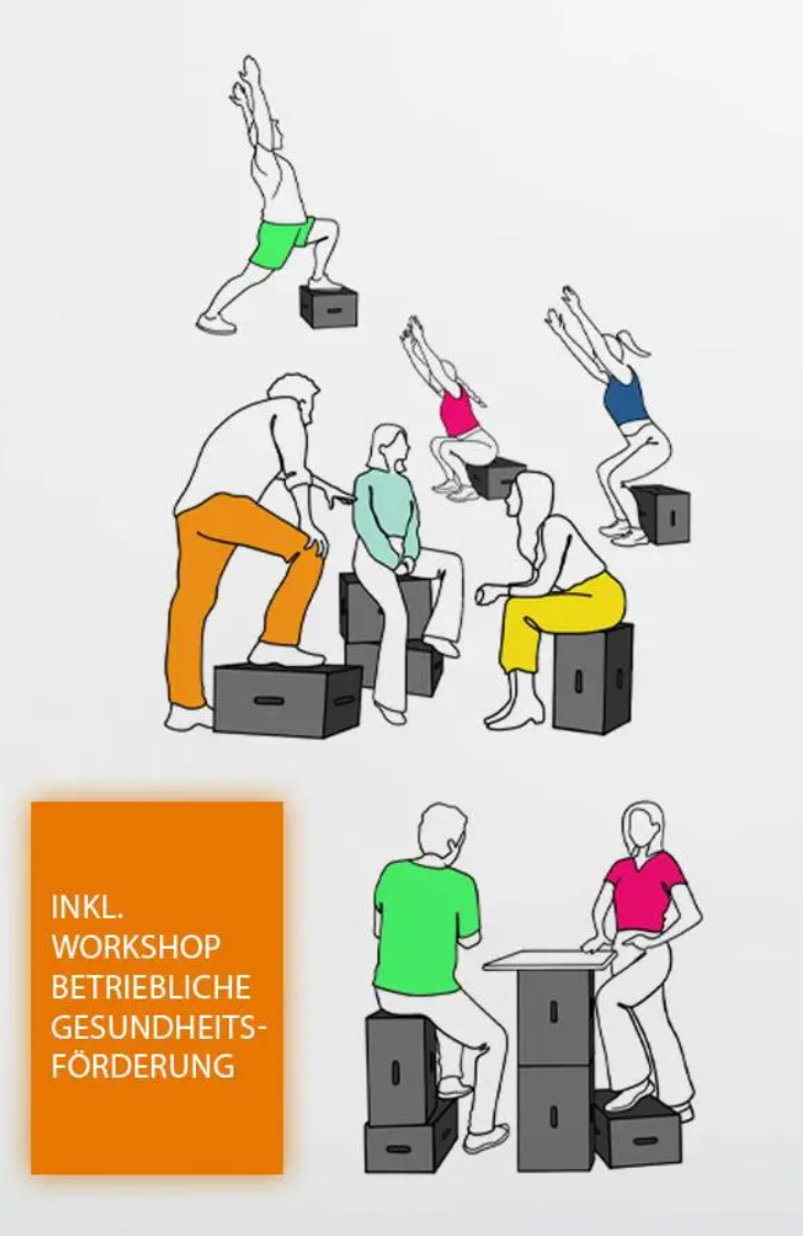 Xbrick®-Set für betriebliche Gesundheitsförderung