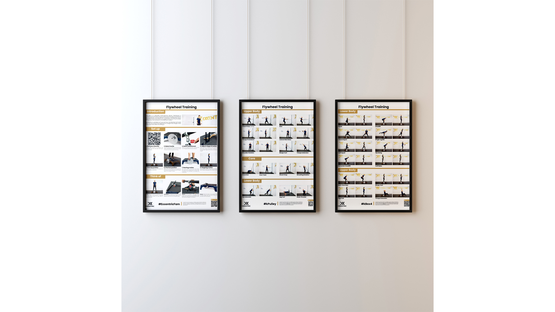 exerciseposters Exxentric Poster