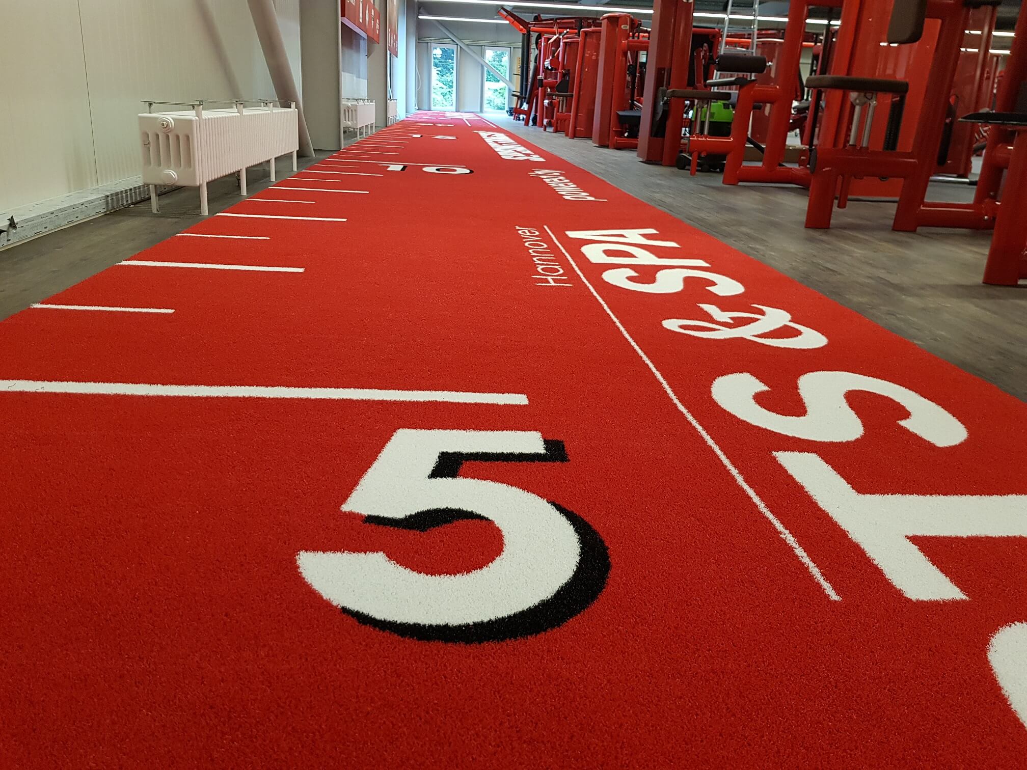 Individuelles Kunstrasen-Design