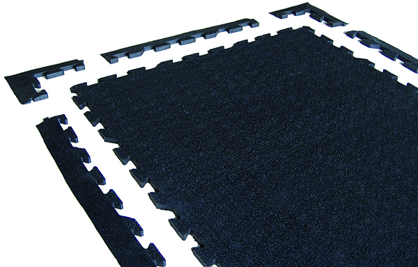 Puzzlematte aus Massivgummi