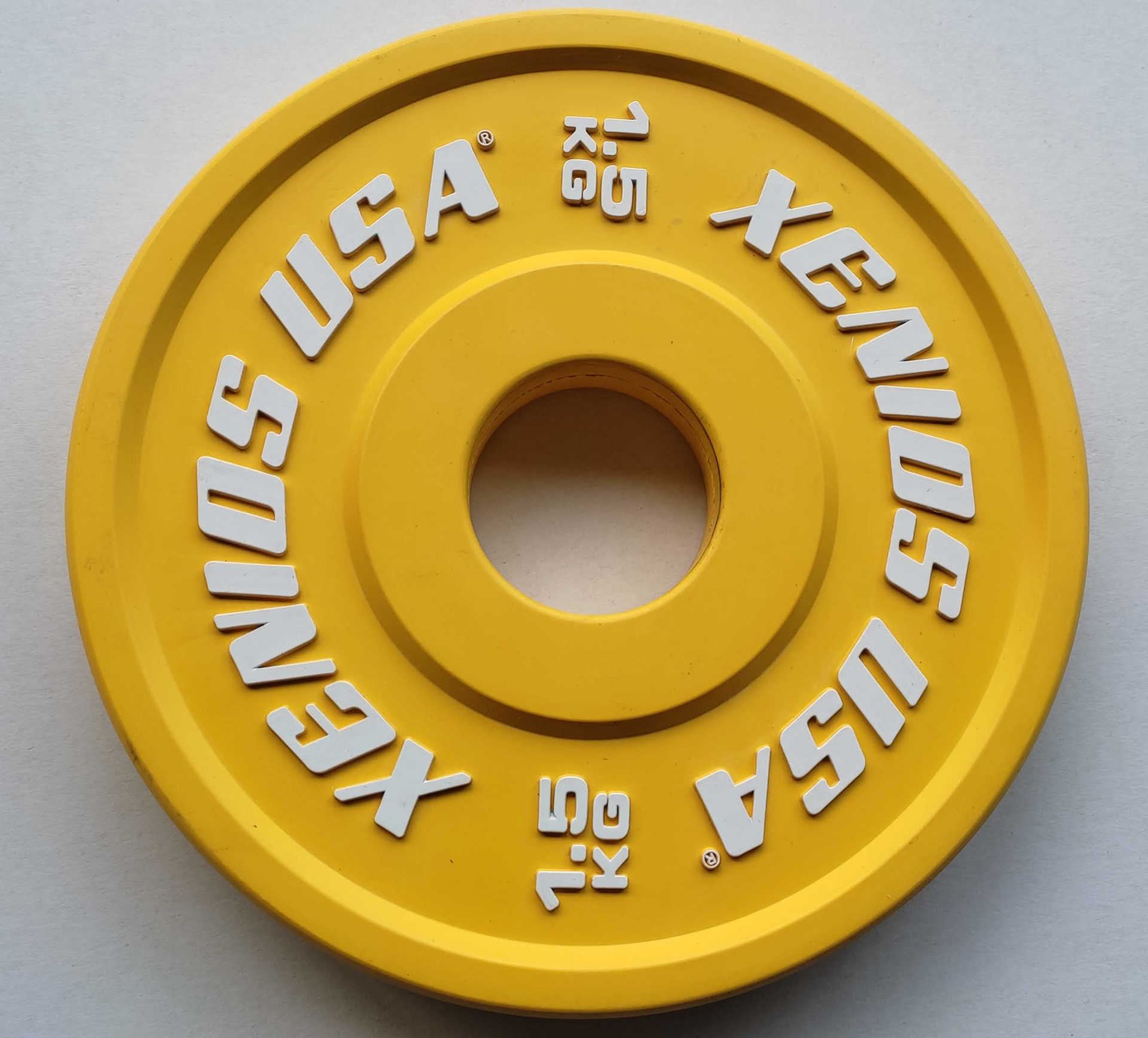 Xenios Mini Rubber Bumper Plate 1,5 kg (SALE!)