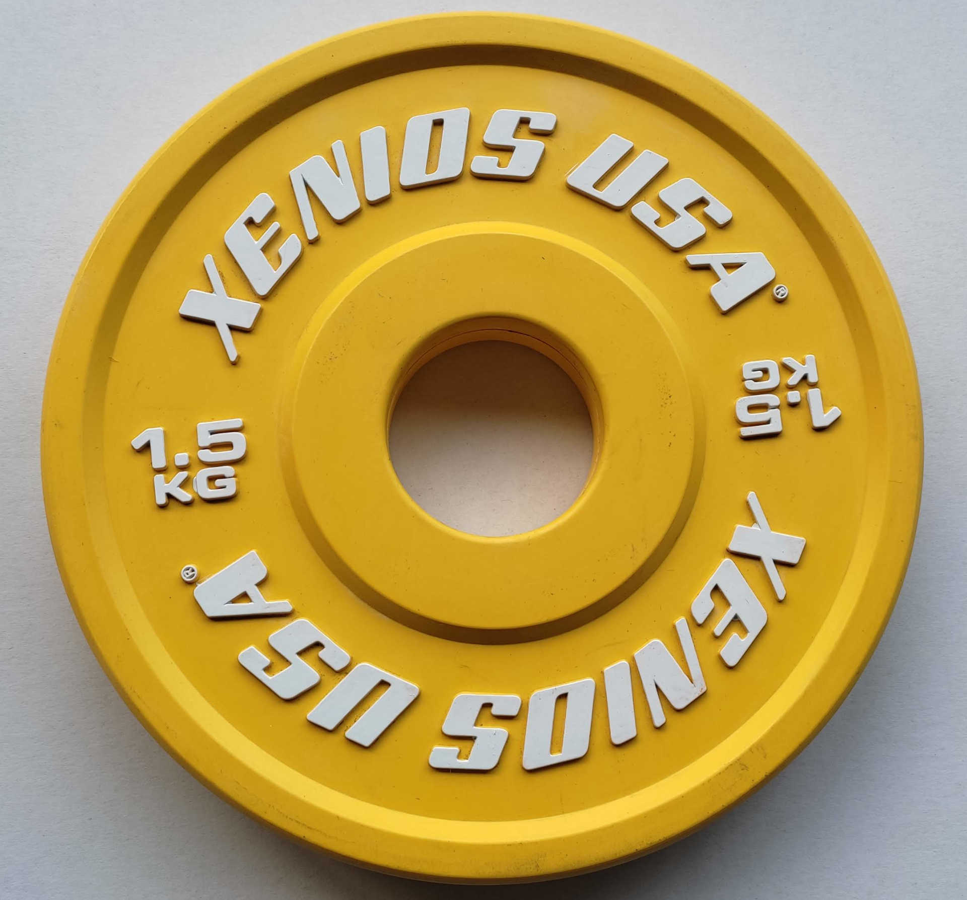 Xenios Mini Rubber Bumper Plate 1,5 kg (SALE!)