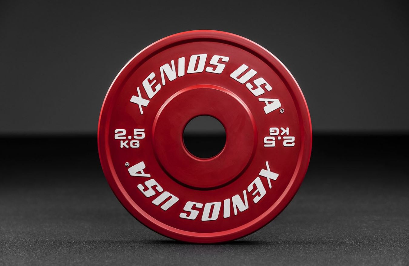 Xenios Mini Rubber Bumper Plates - Komplettset