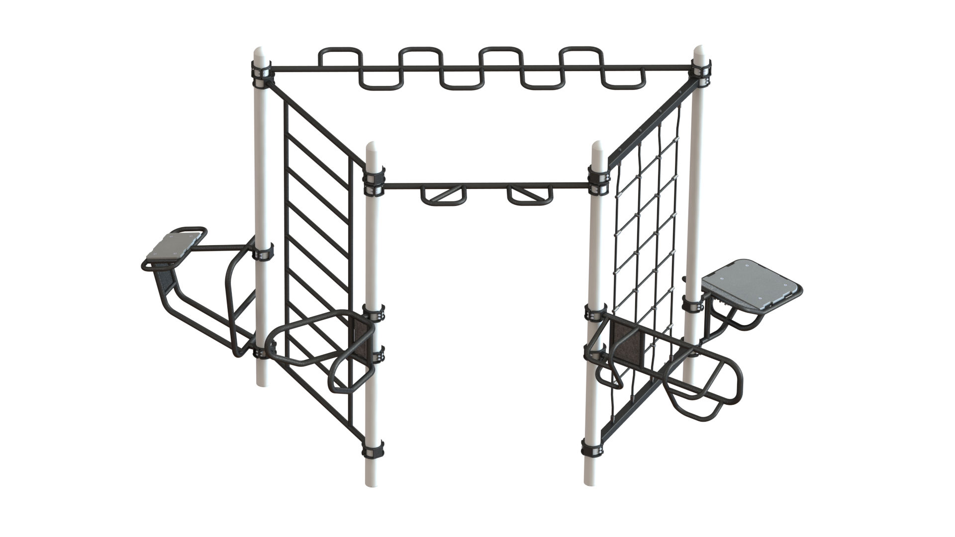 Outdoor Trainingsstation Functional Half-HEX