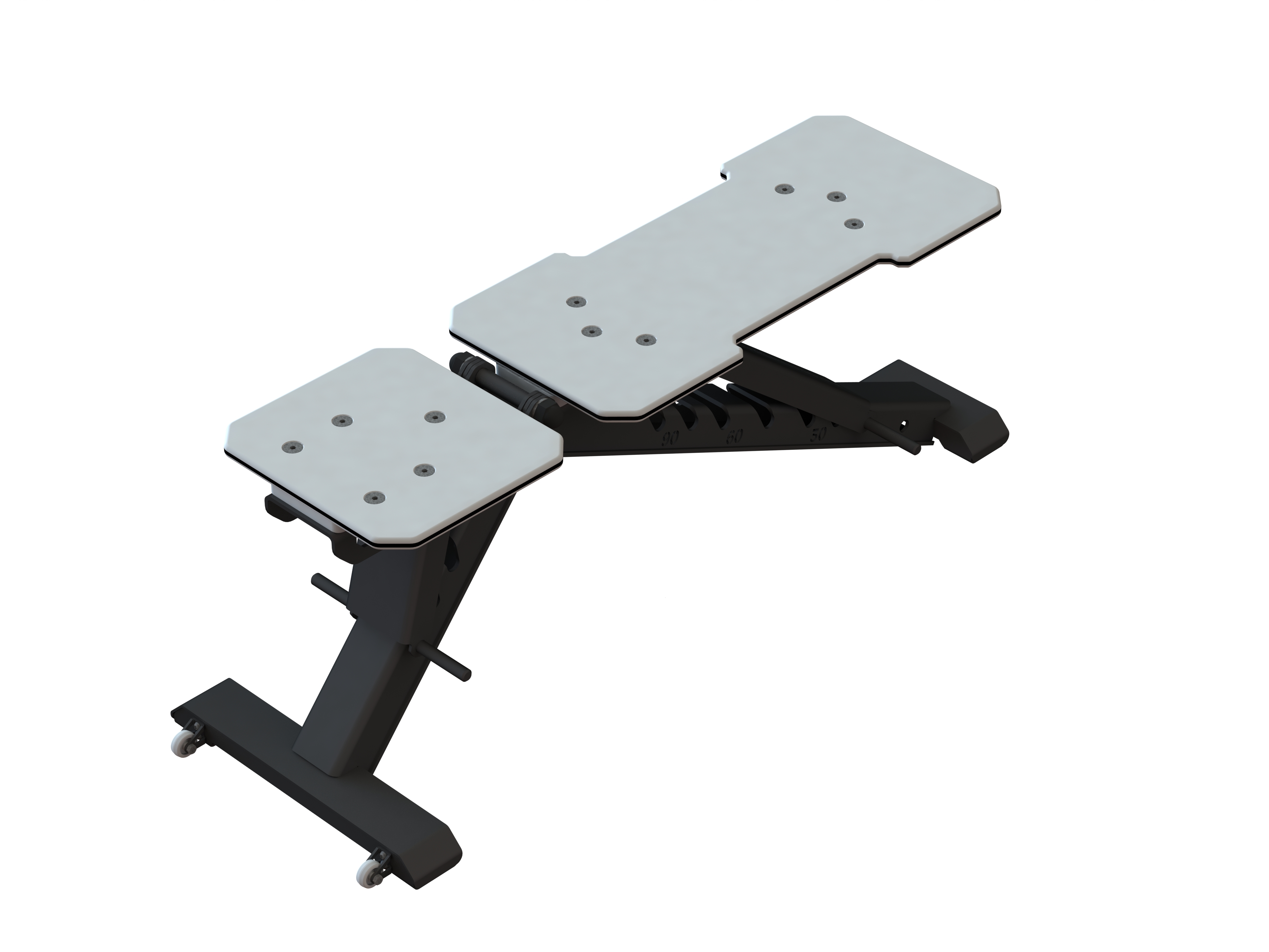 Verstellbare Outdoor-Trainingsbank