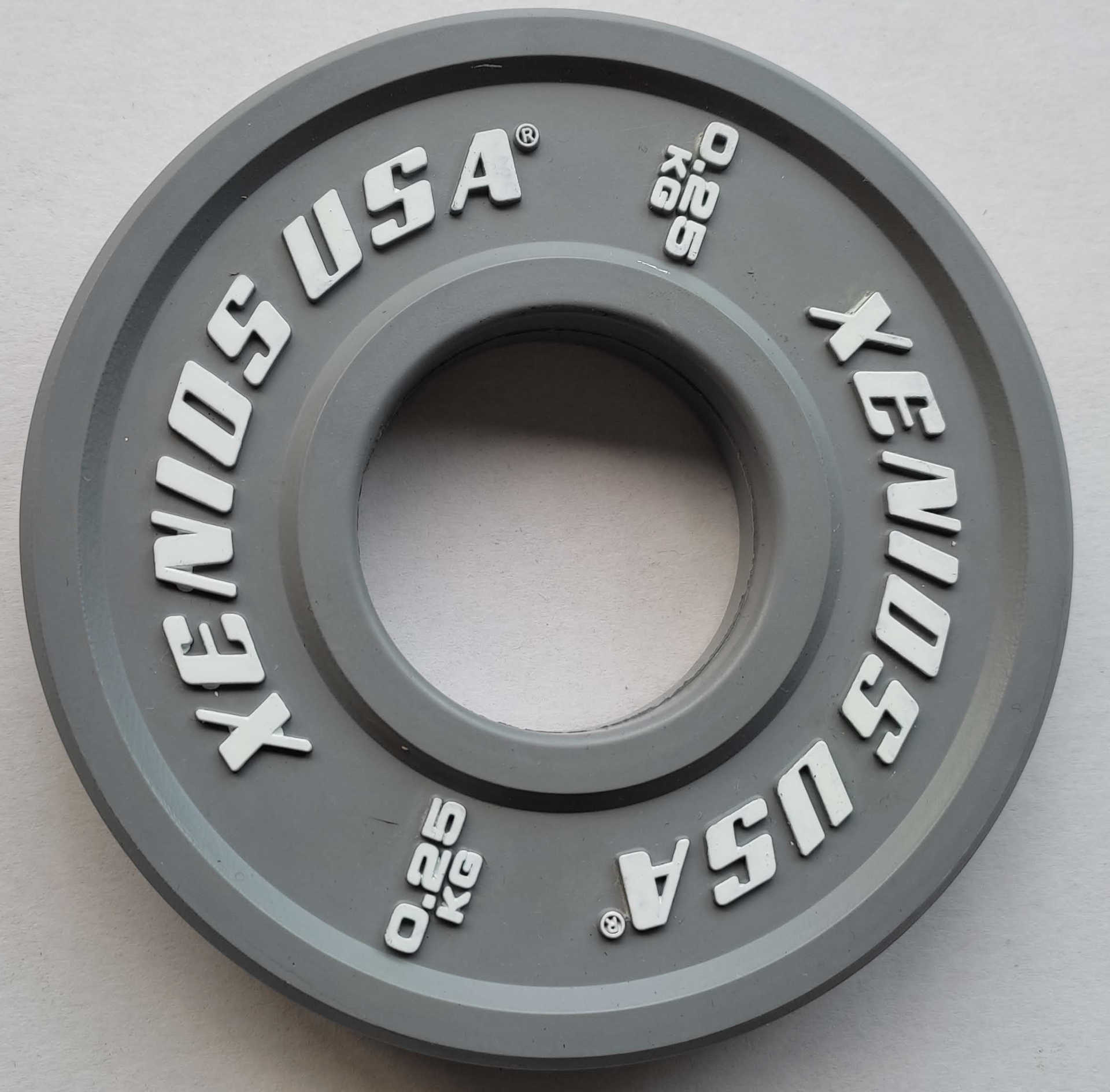 Xenios Mini Rubber Bumper Plate 0,25 kg (SALE!)