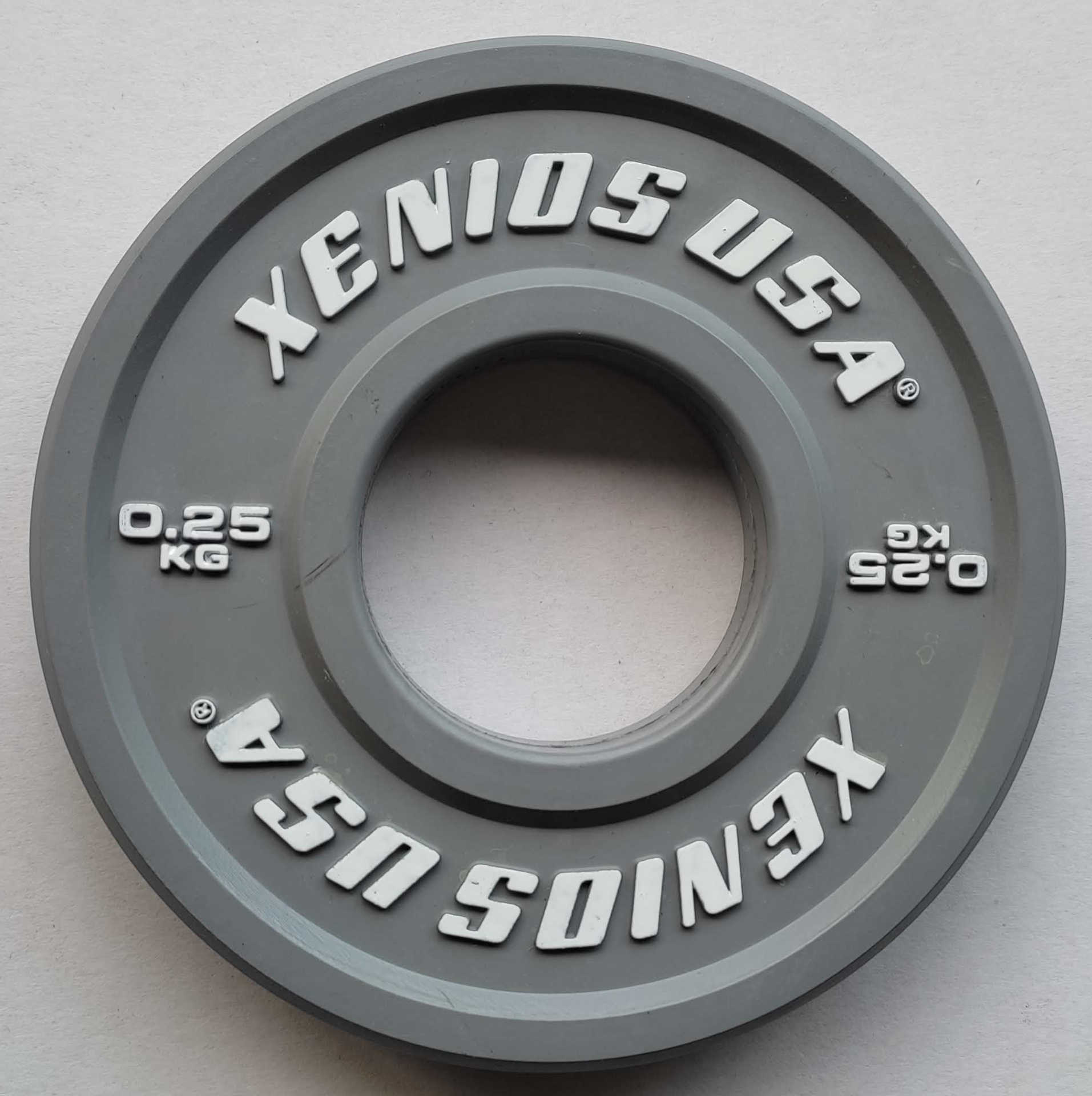 Xenios Mini Rubber Bumper Plate 0,25 kg (SALE!)