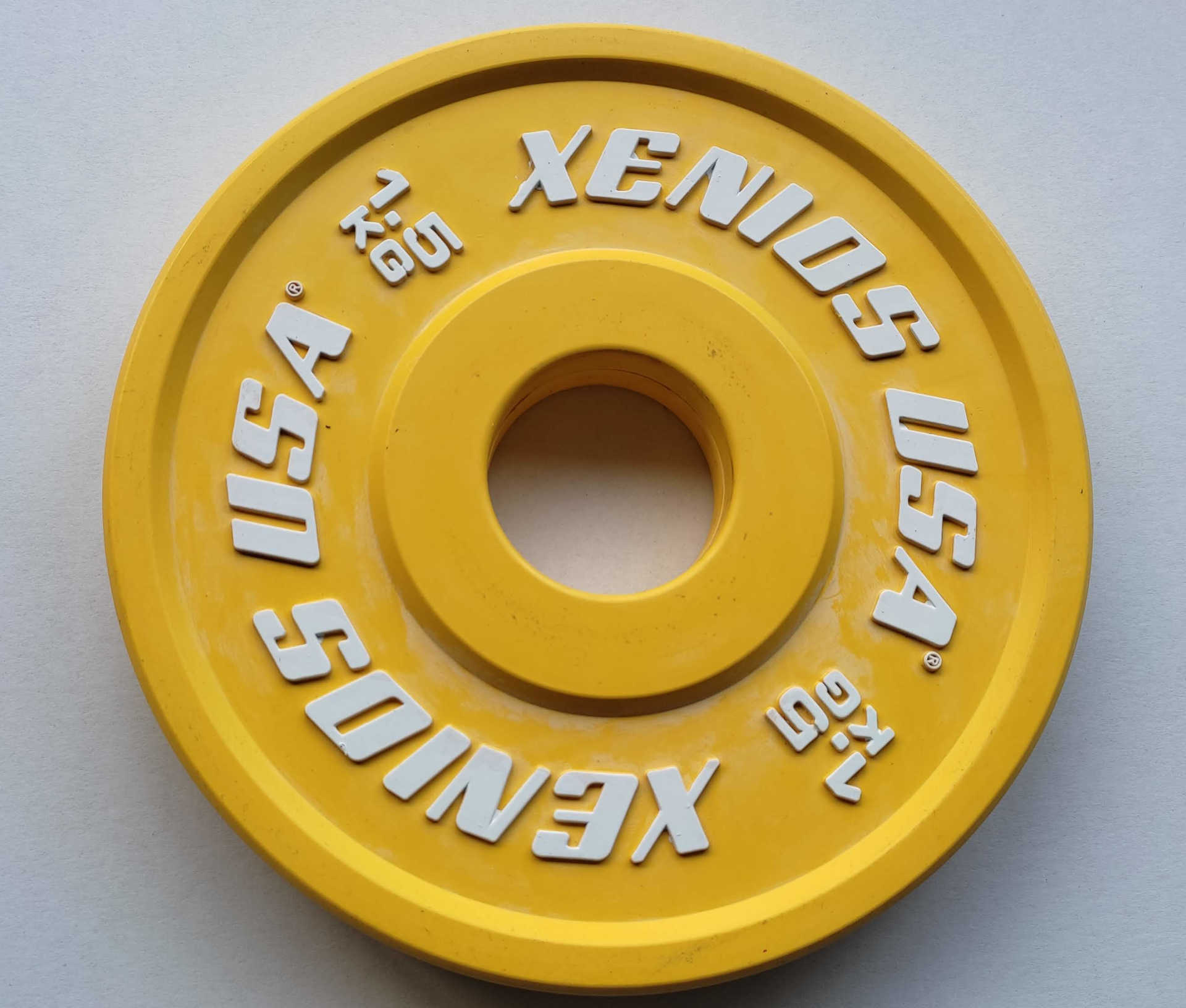 Xenios Mini Rubber Bumper Plate 1,5 kg (SALE!)
