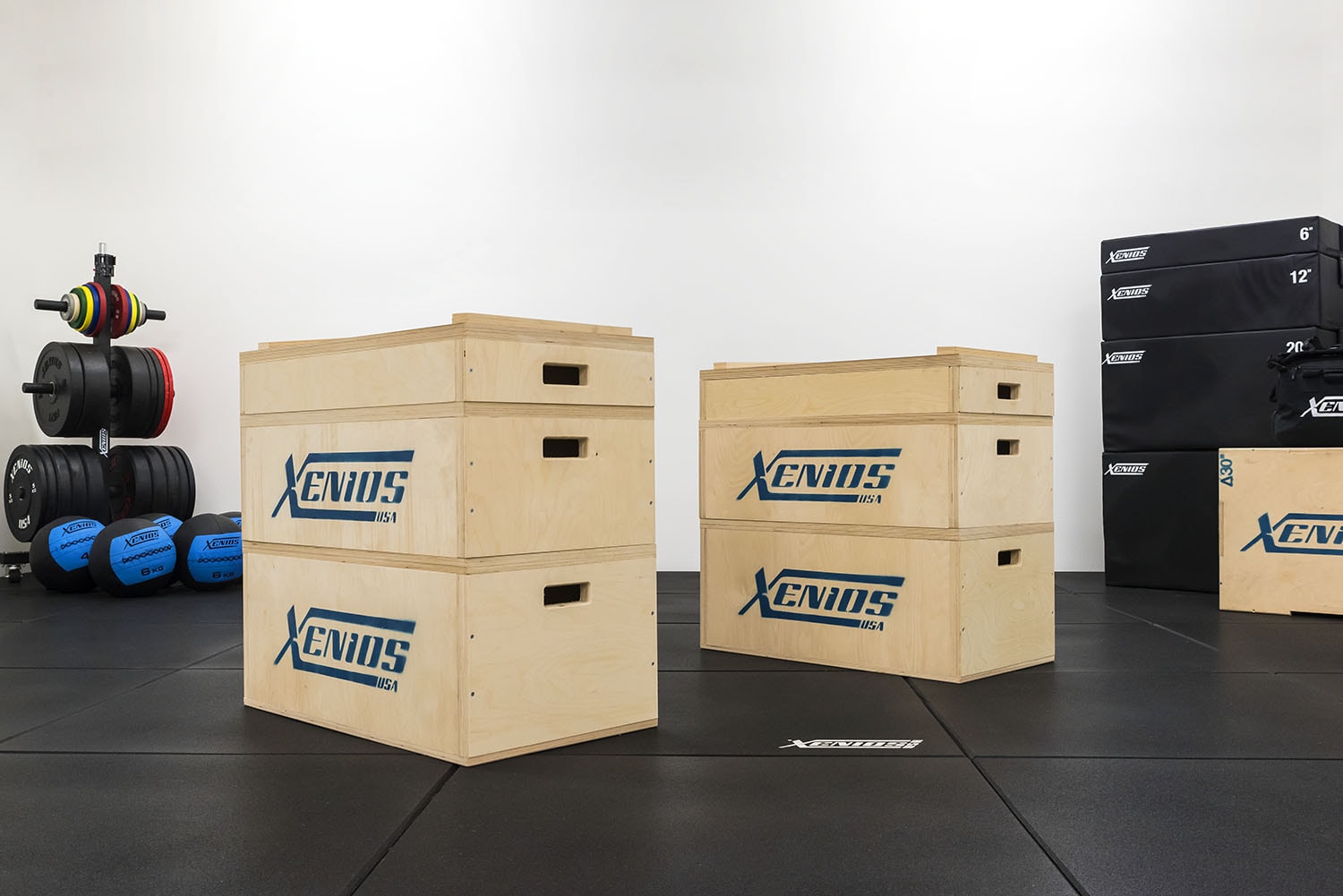 RKOBAJSD02-3 Xenios Jerk Blocks Set Holz
