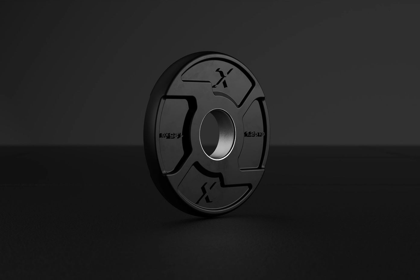 Xenios Black Rubber X-Grips Olympic Plate (SALE!)